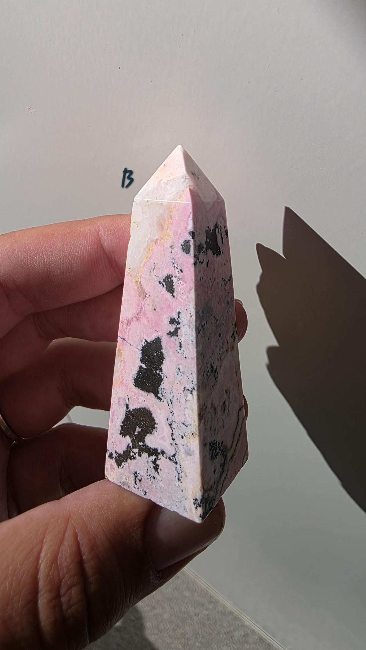 Puruvian Rhodonite Points - Bubblegum Rhodonite - Hand Carved in Peru