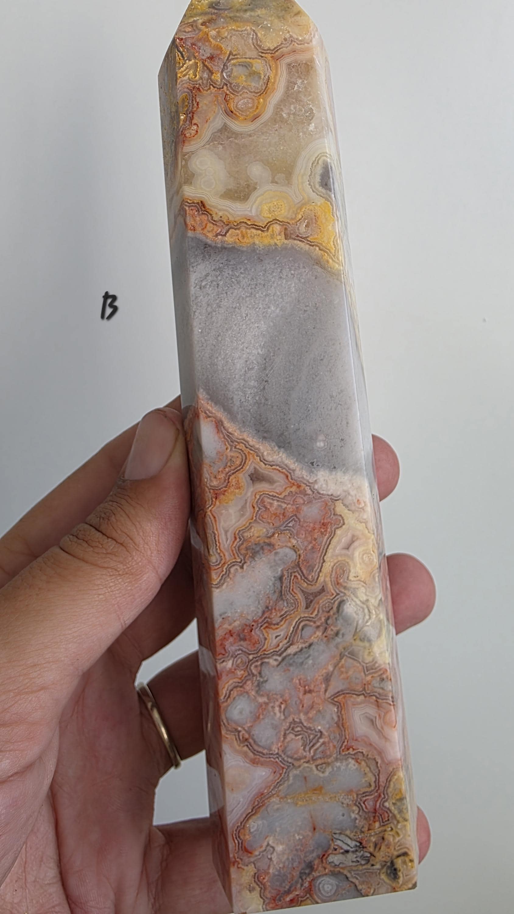 Mexican Crazy Lace Agate Towers