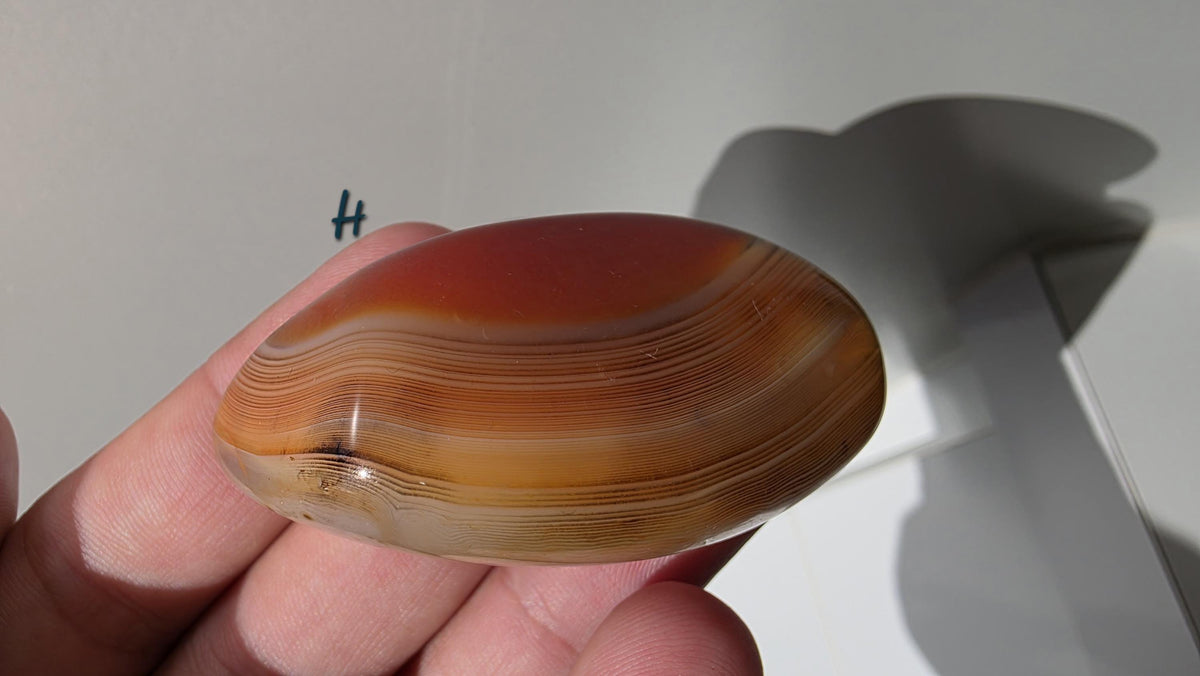 Sardonyx Palm Stones