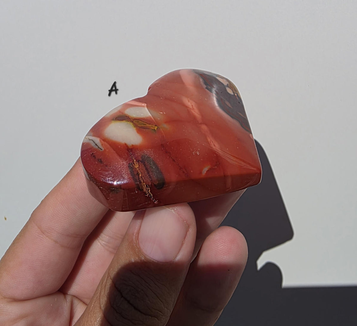 Australian Mookaite Hearts