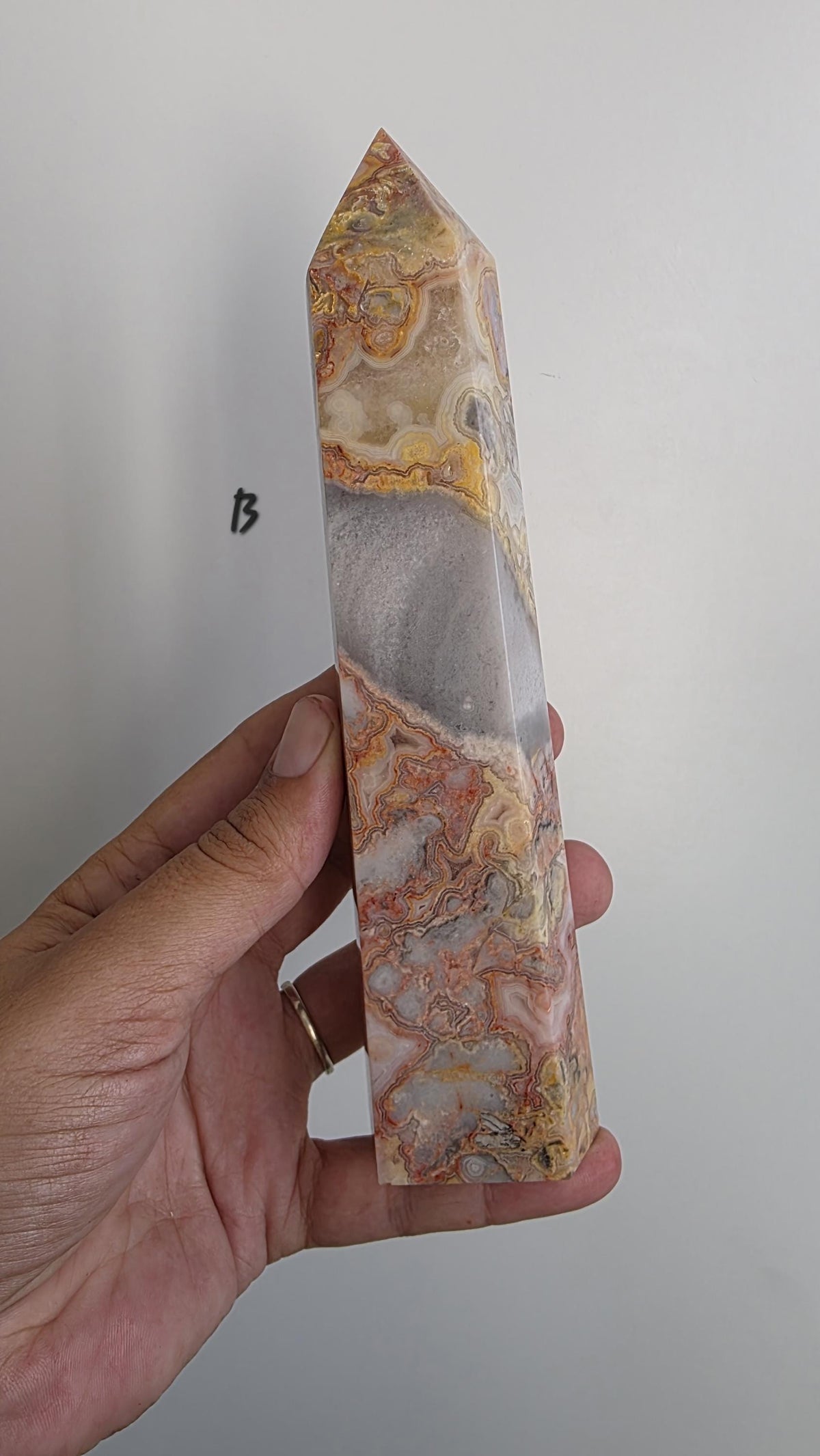 Mexican Crazy Lace Agate Towers