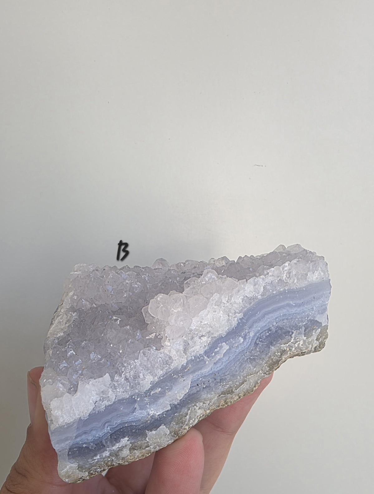 Raw Blue Lace Agate, South Africa