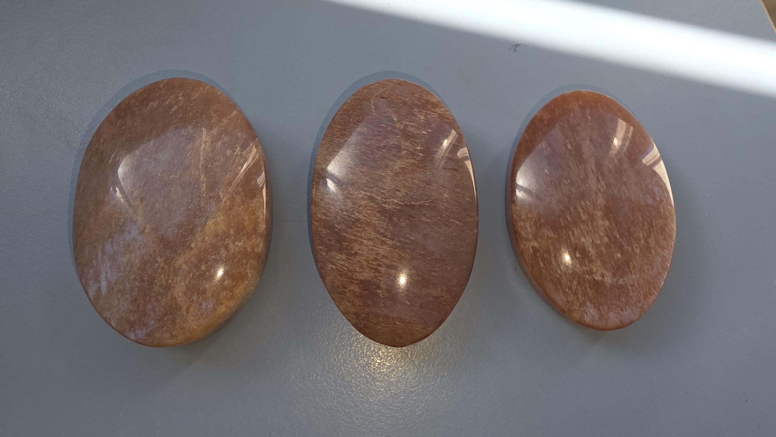 Sunstone Palm Stones - Polished Really Good Quality