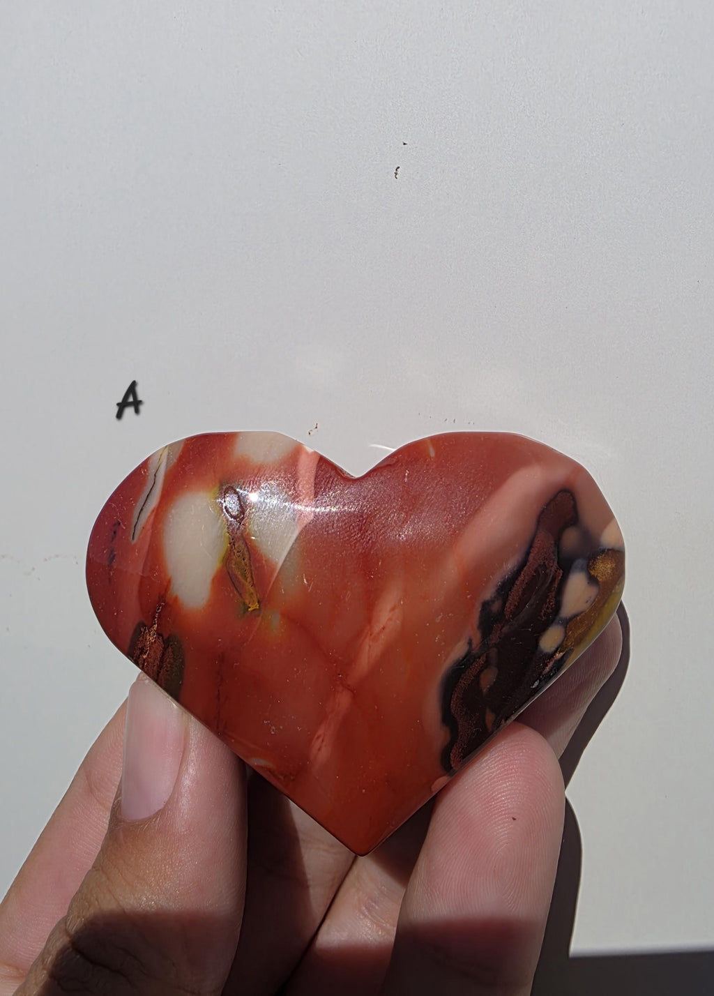 Australian Mookaite Hearts
