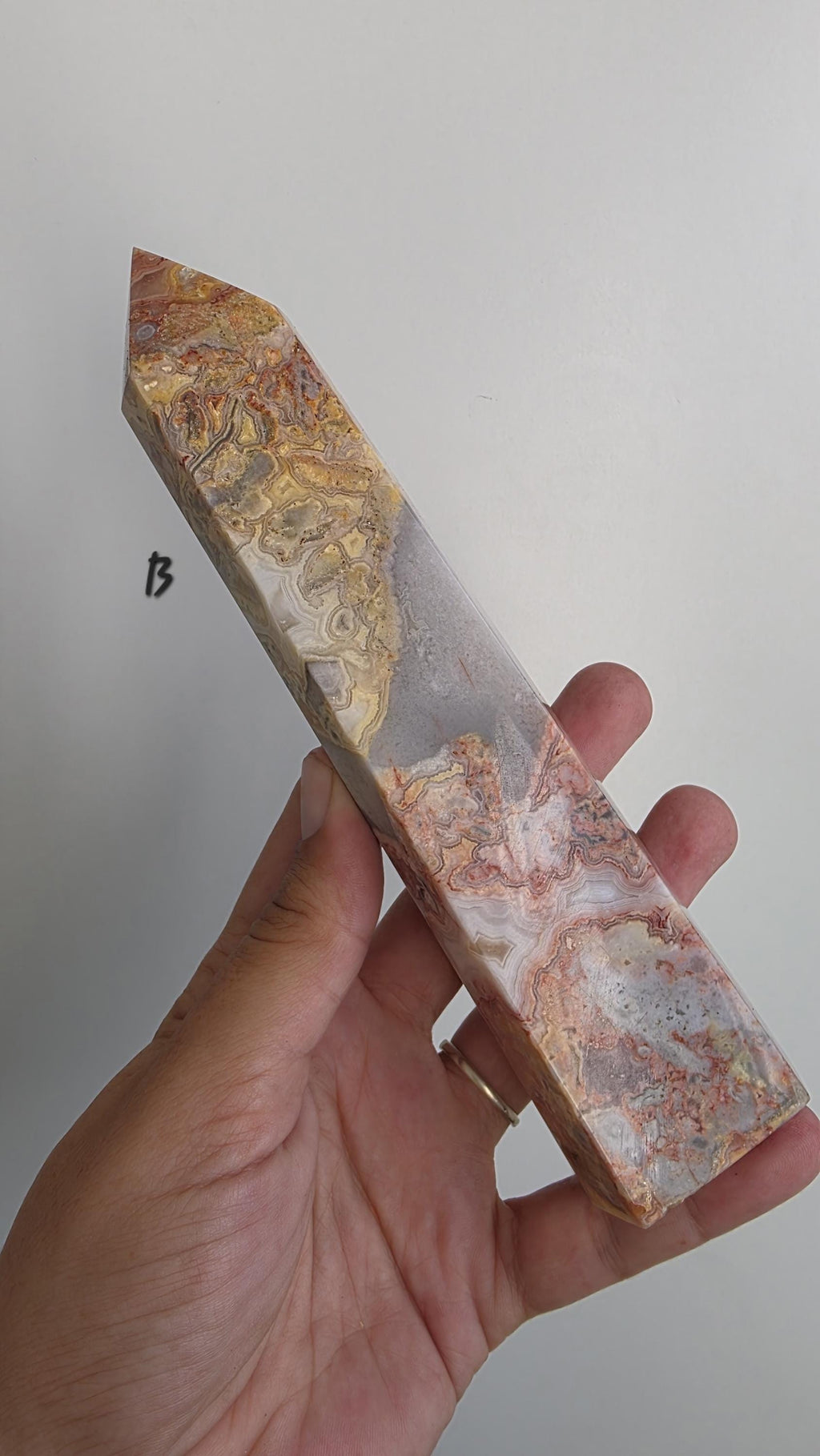 Mexican Crazy Lace Agate Towers