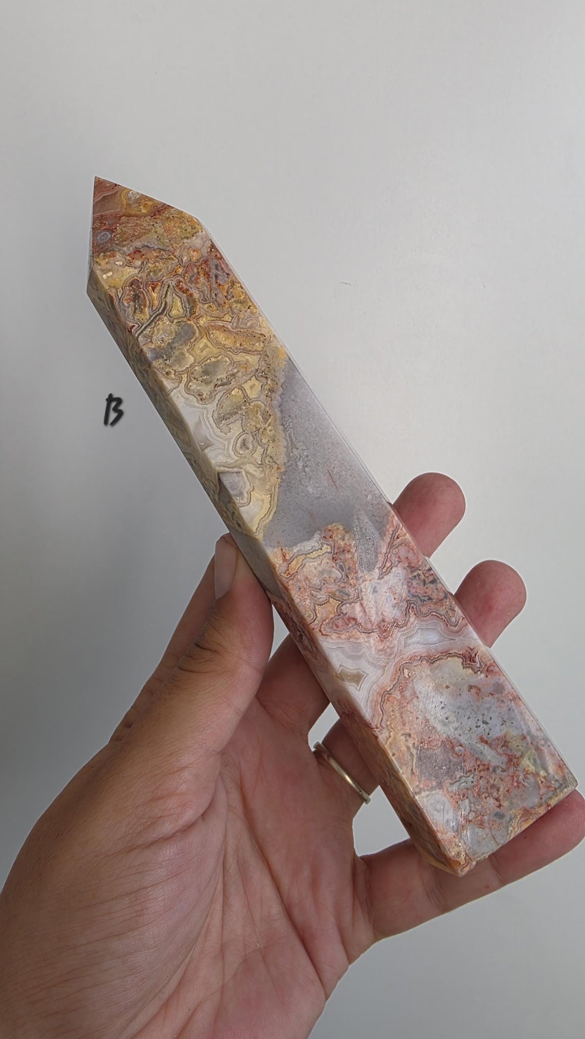 Mexican Crazy Lace Agate Towers