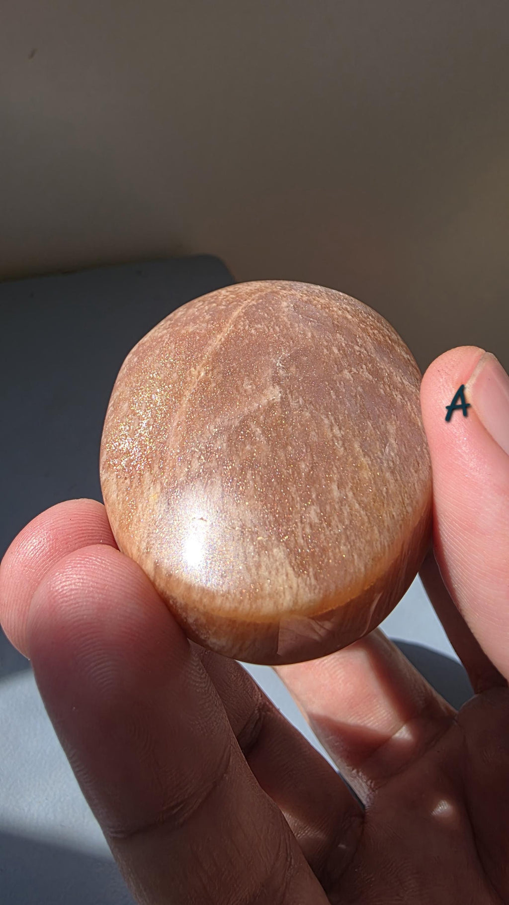 Sunstone Palm Stones - Polished Really Good Quality