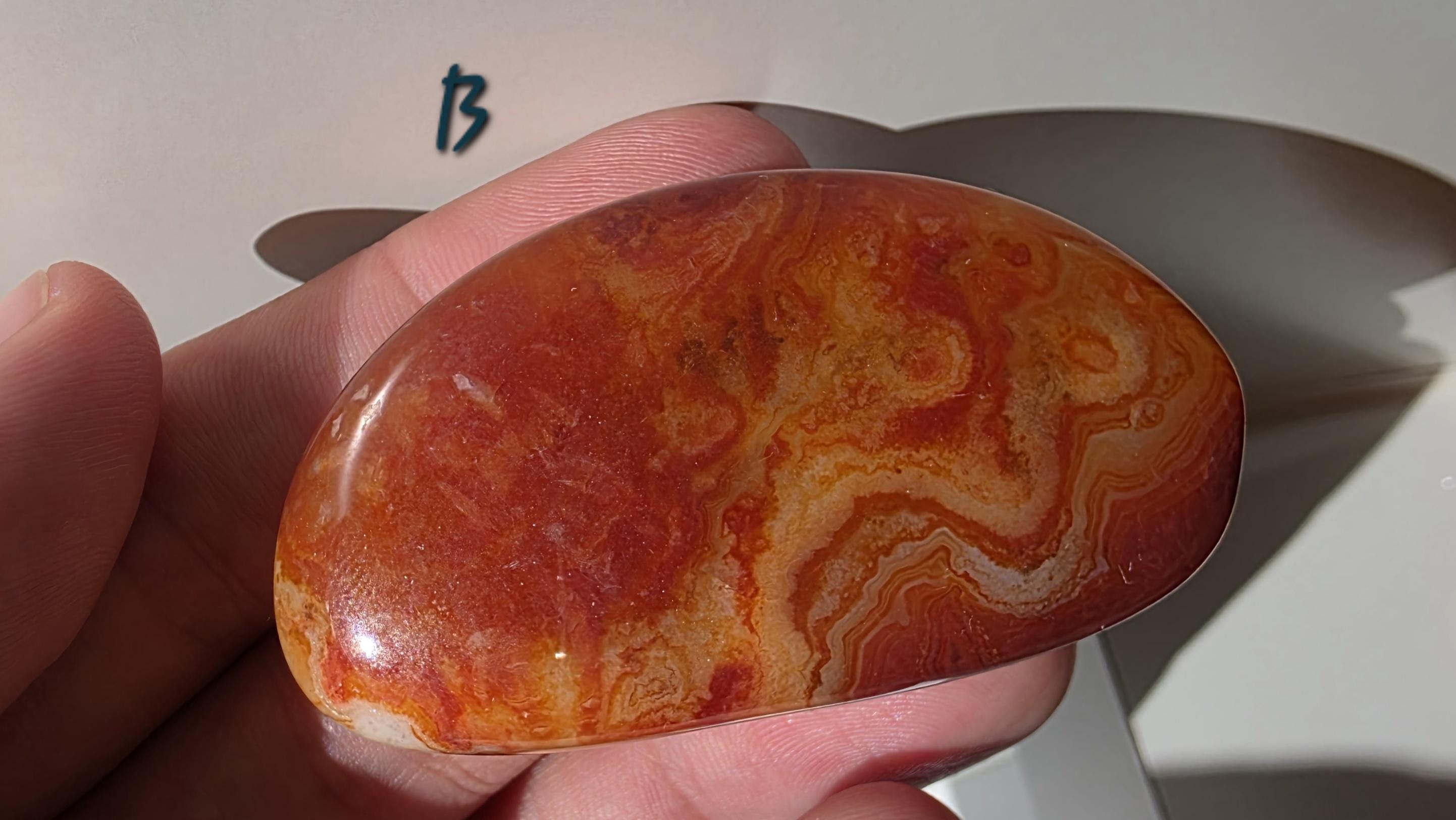 Sardonyx Palm Stones