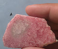 Rhodochrosite Slab from Capillitas Mine, Argentina – Half Polished Crystal Slice