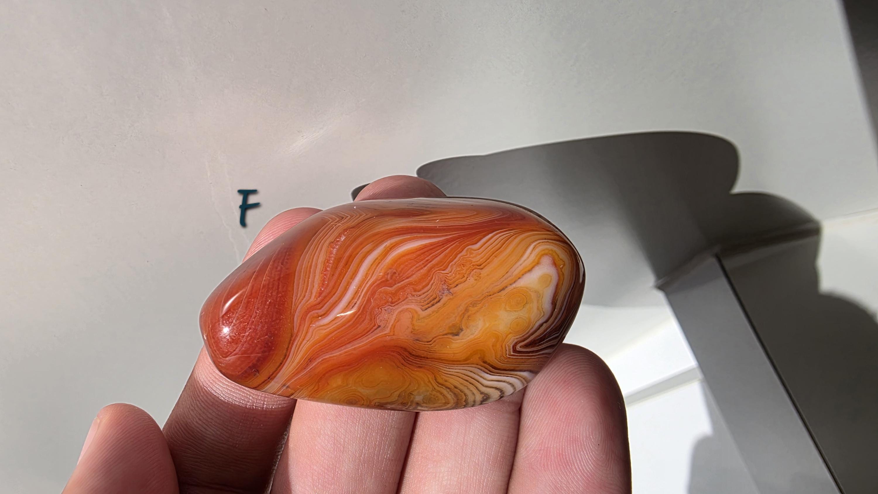Sardonyx Palm Stones