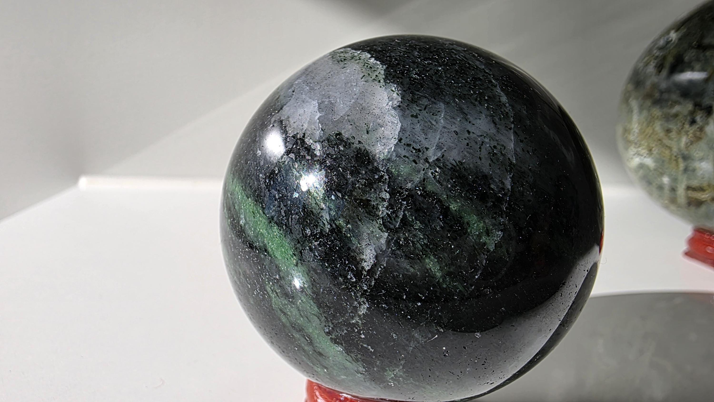 Zoisite Sphere - 325 grams - 5.7cm