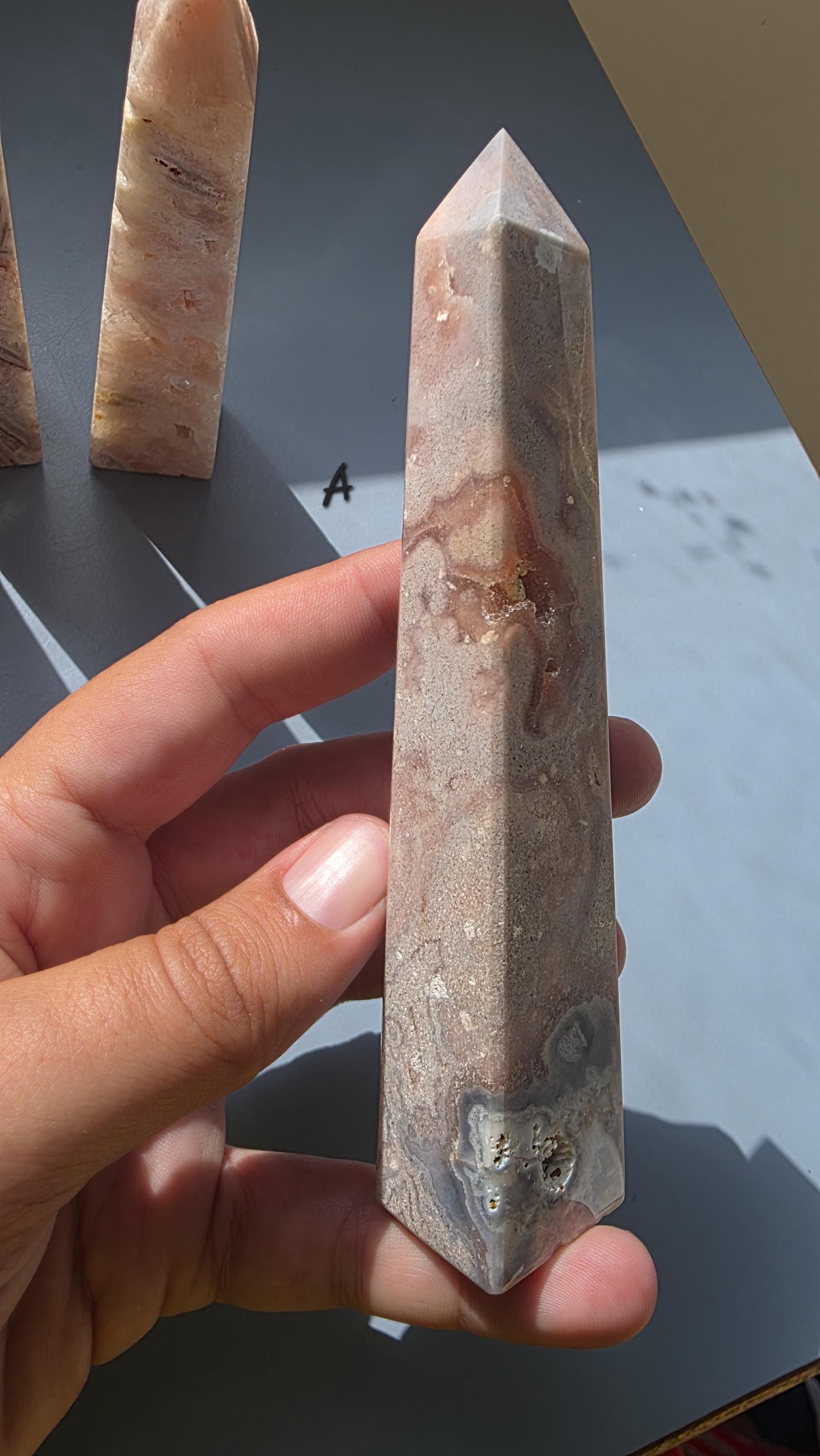 Brazilian Pink Amethyst Druzy Points