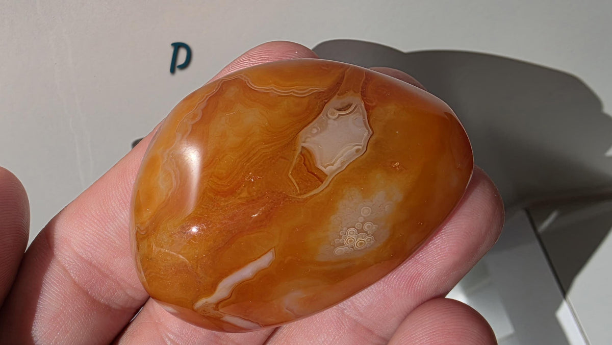 Sardonyx Palm Stones