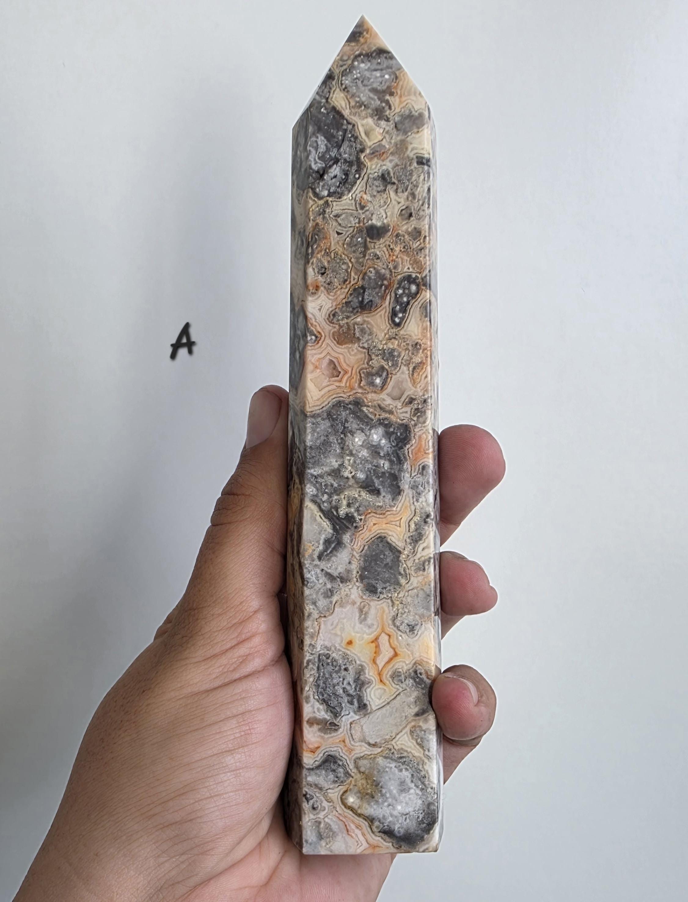 Mexican Crazy Lace Agate Towers