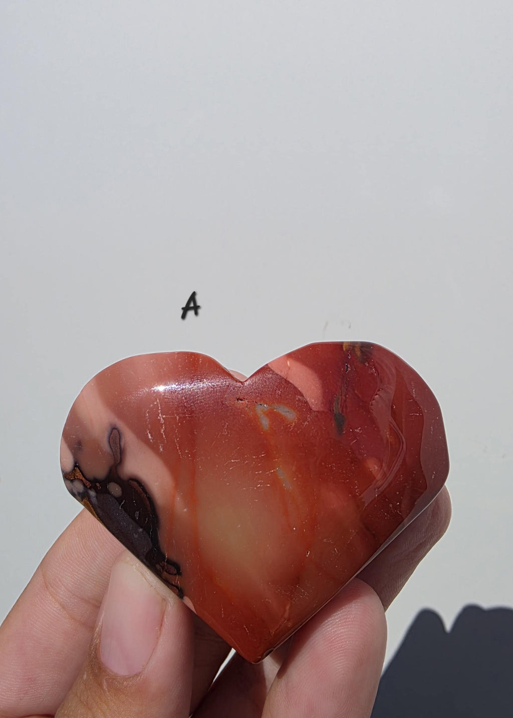 Australian Mookaite Hearts