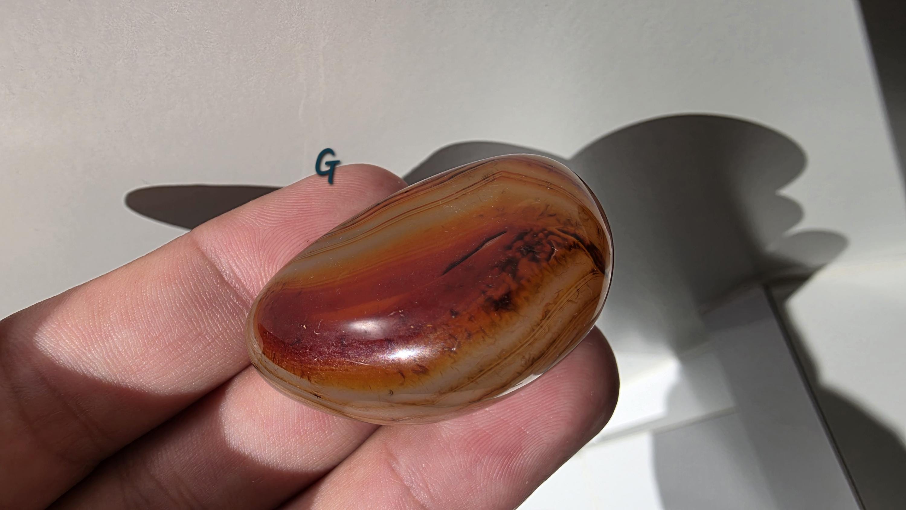 Sardonyx Palm Stones