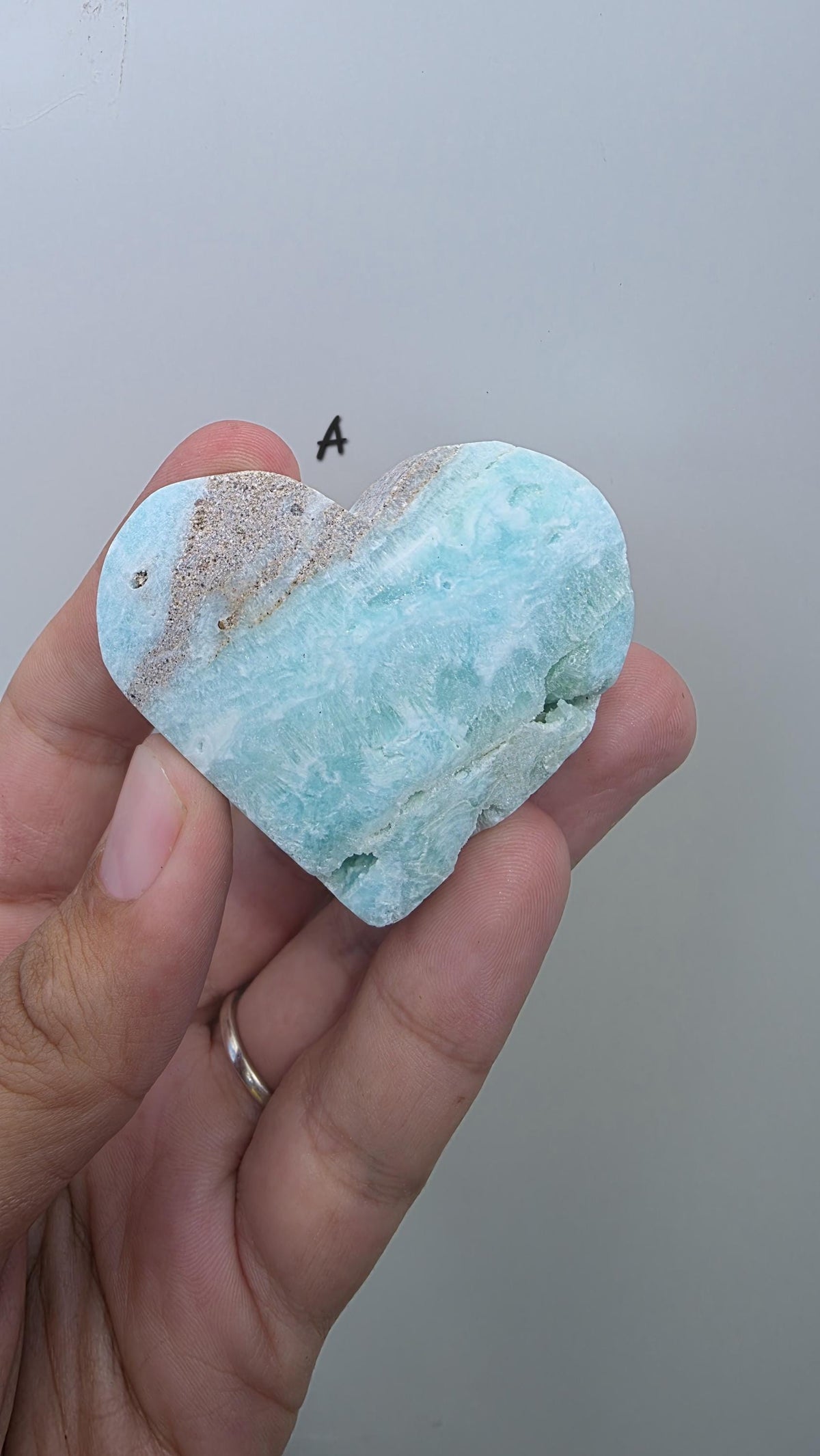 Aragonite Hearts from Pakistan