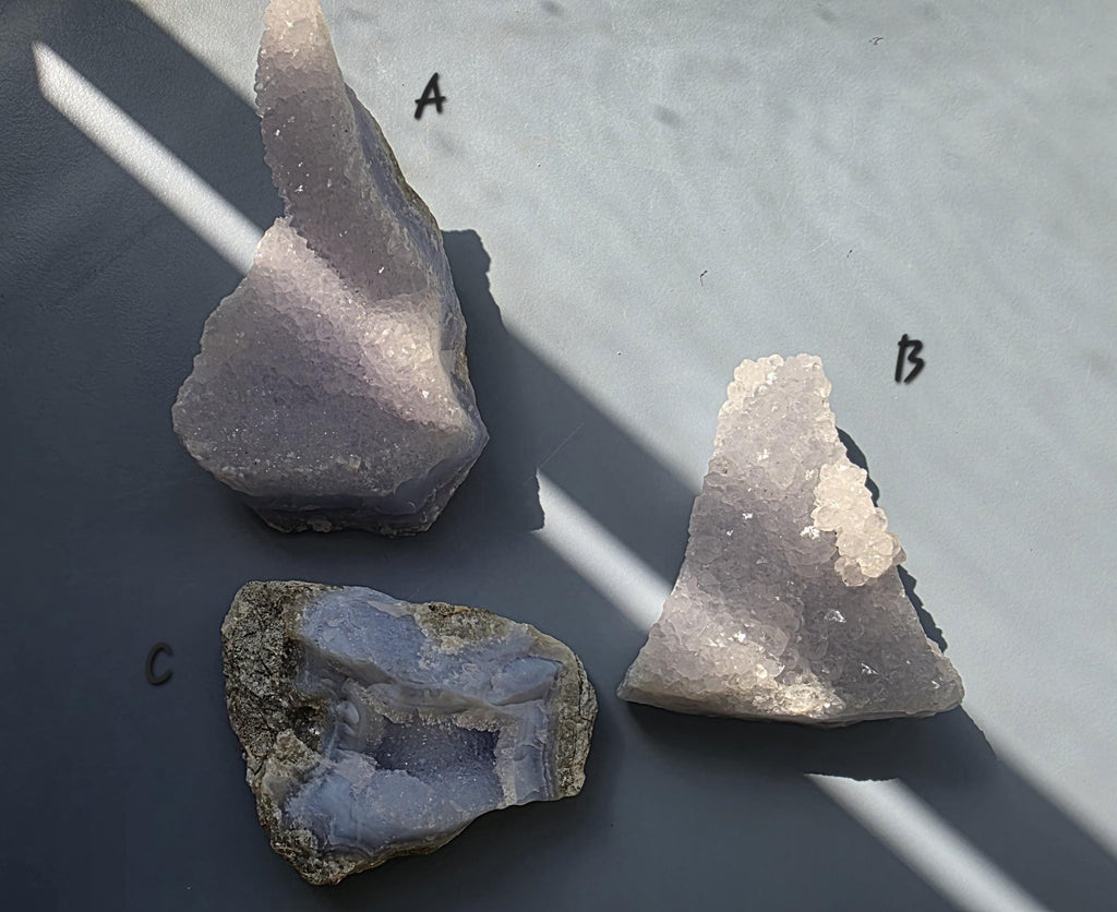 Raw Blue Lace Agate, South Africa