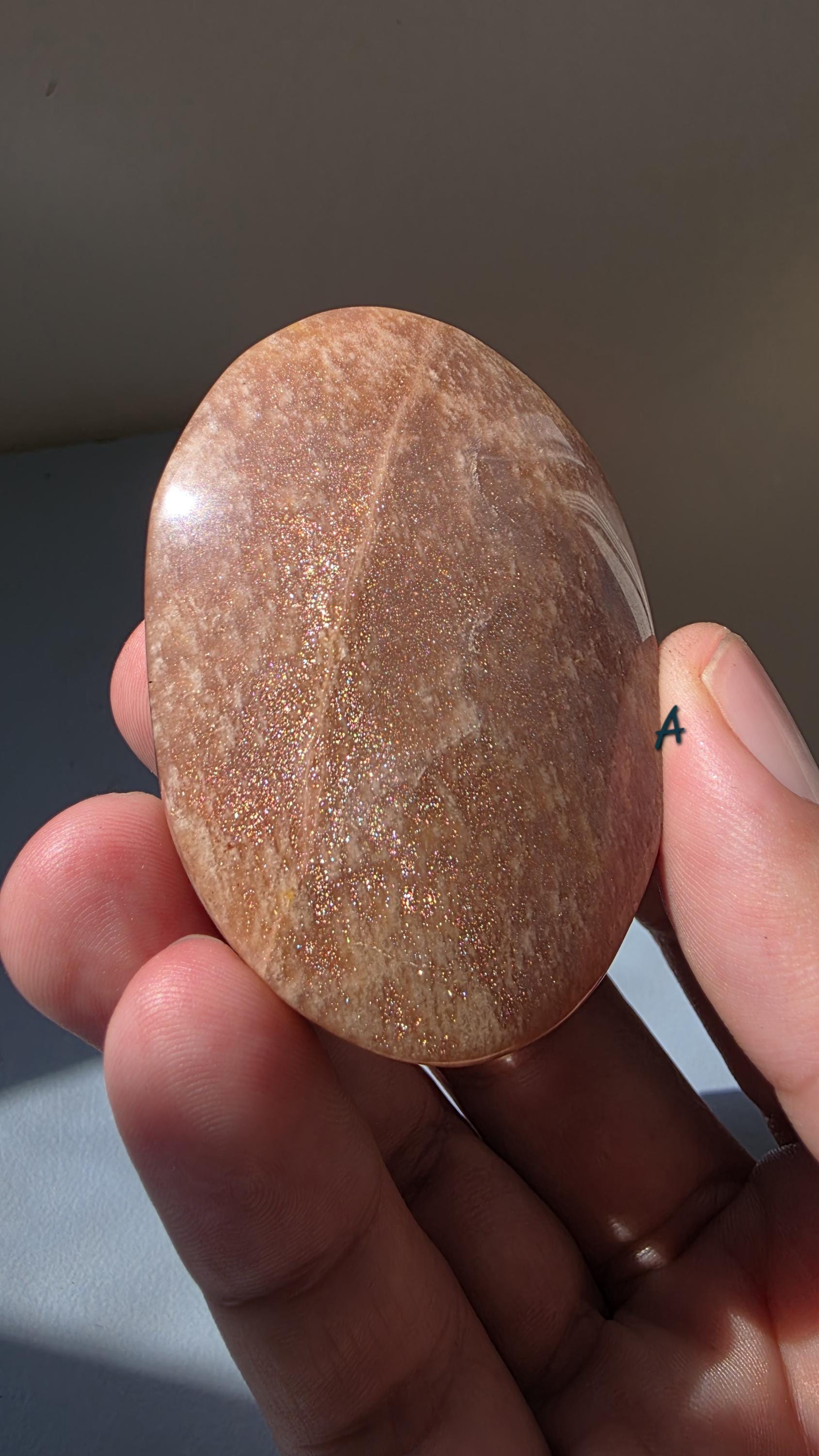 Sunstone Palm Stones - Polished Really Good Quality