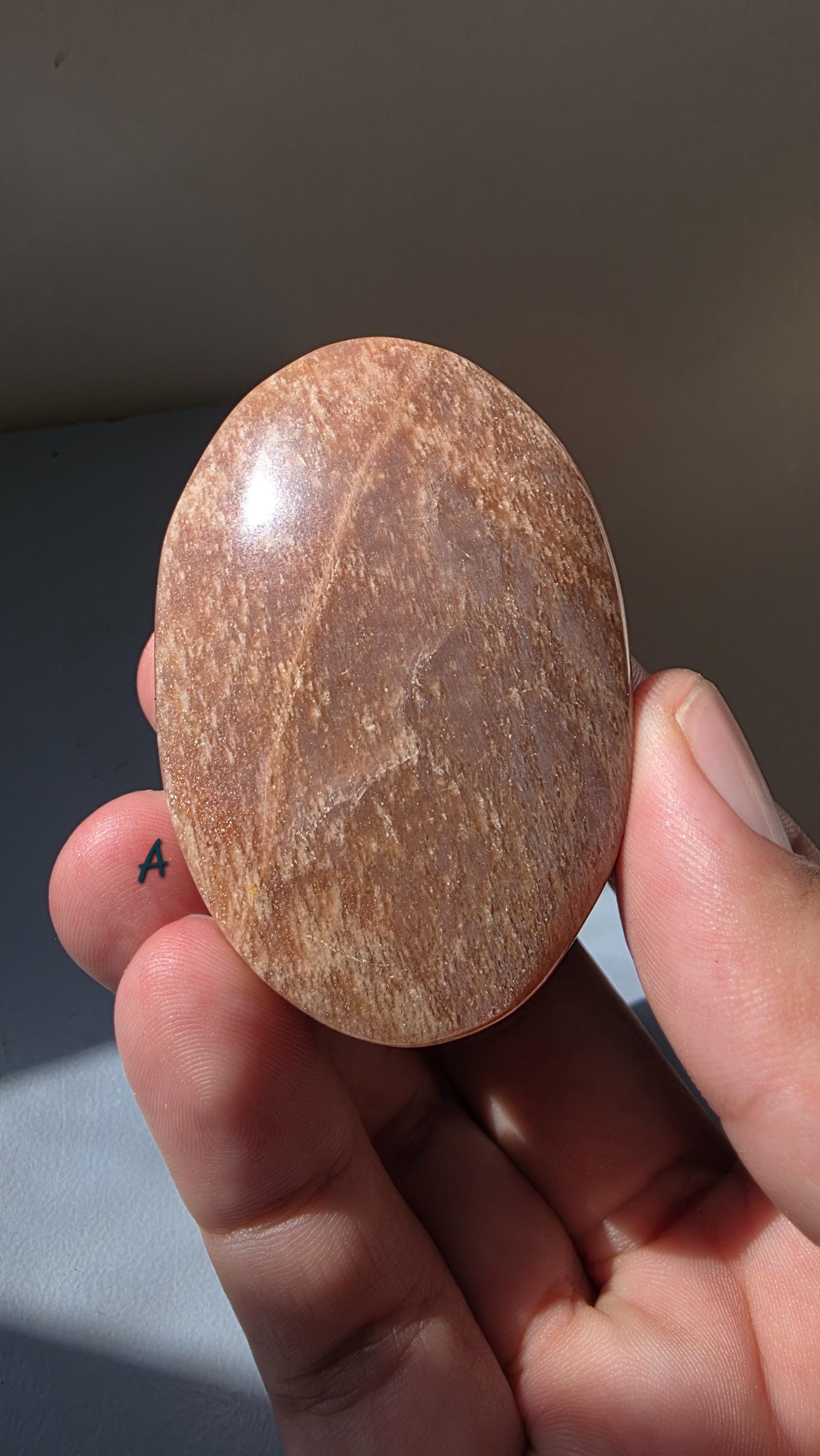 Sunstone Palm Stones - Polished Really Good Quality