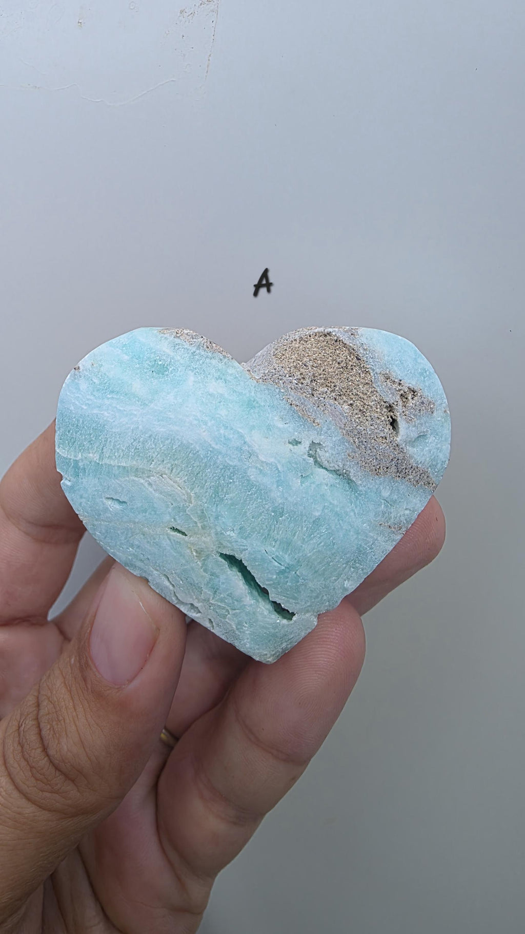 Aragonite Hearts from Pakistan