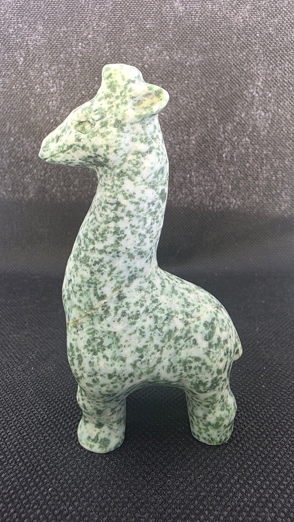 Hand-Carved Crystal Giraffes – Natural Gemstone Animal Totem