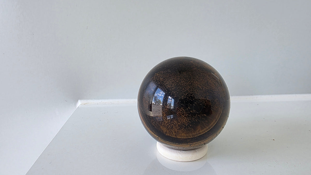 Natural Tiger’s Eye Crystal Sphere (5cm)