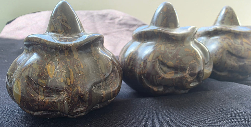 Bamboo Jasper Pumpkin (Perfectly Imperfect)- Intuitively Choosen
