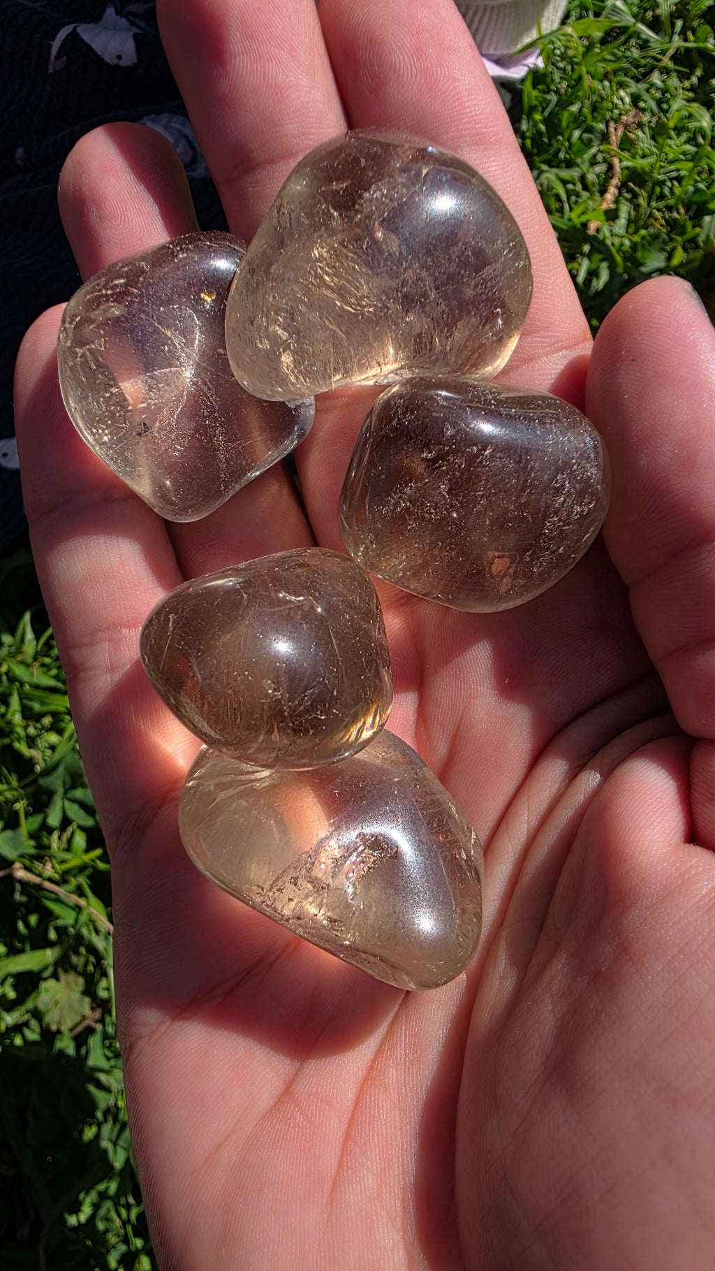 Natural Smokey Quartz Tumblestones (2.5–3.5cm) – Intuitively Chosen