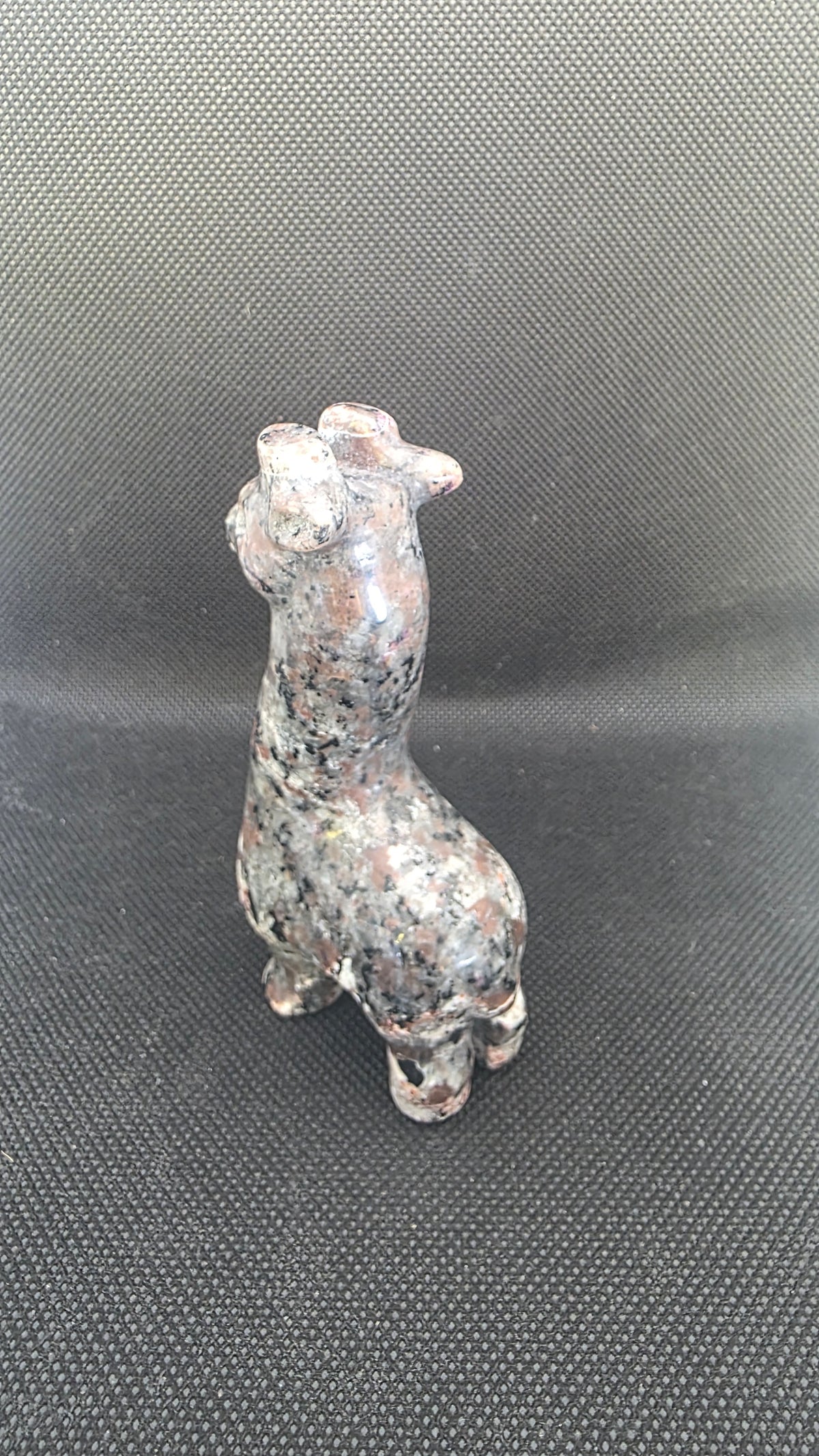 Hand-Carved Crystal Giraffes – Natural Gemstone Animal Totem