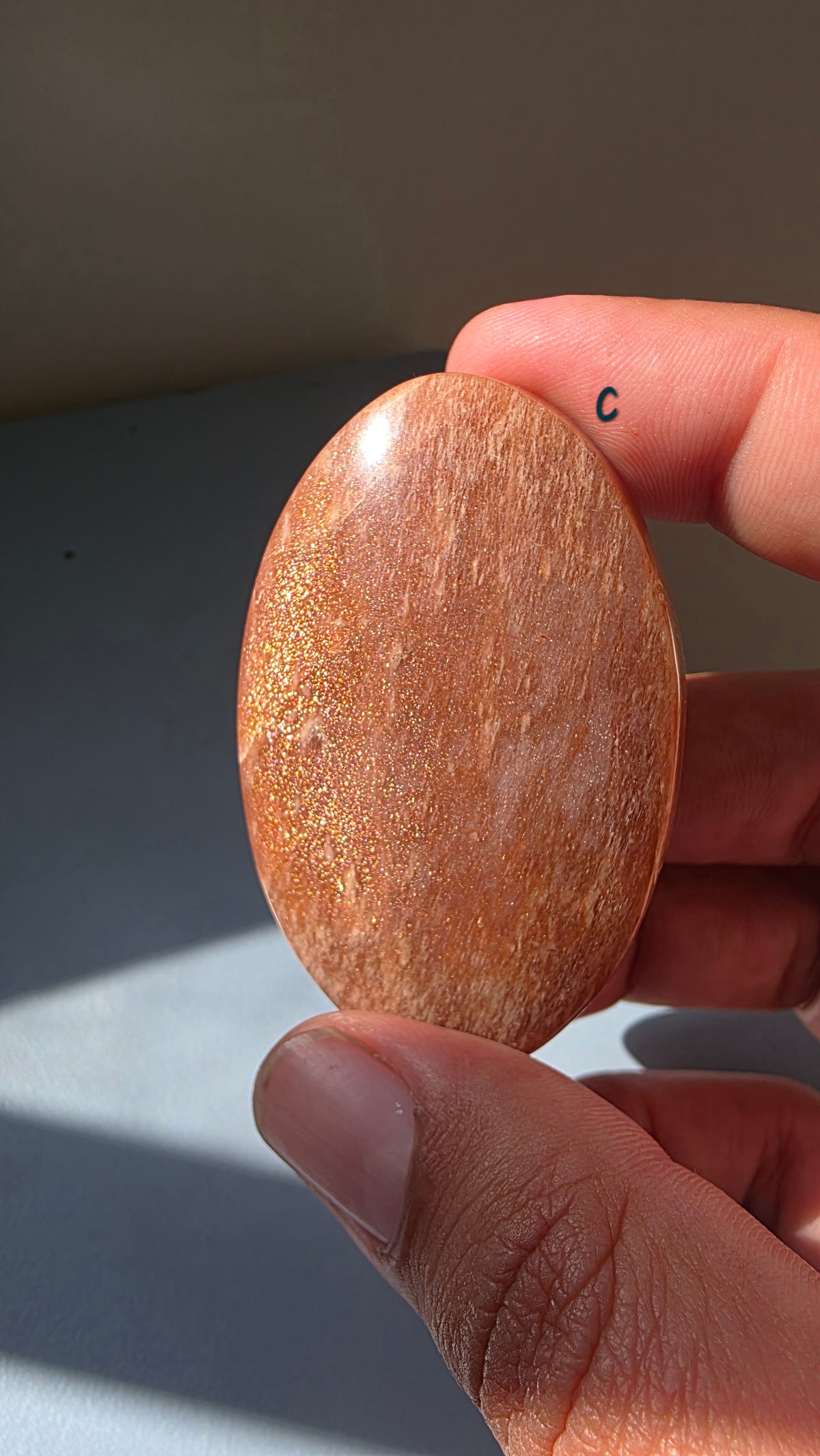 Sunstone Palm Stones - Polished Really Good Quality