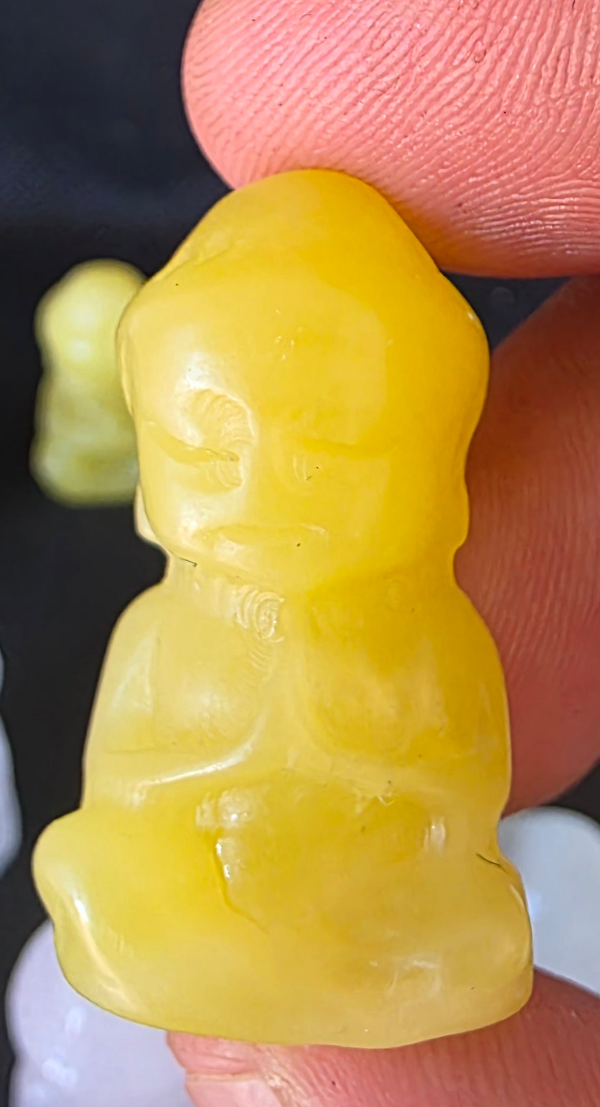 Mini Crystal Baby Buddha Statues (3cm)