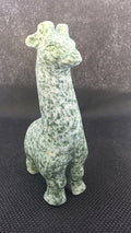 Hand-Carved Crystal Giraffes – Natural Gemstone Animal Totem