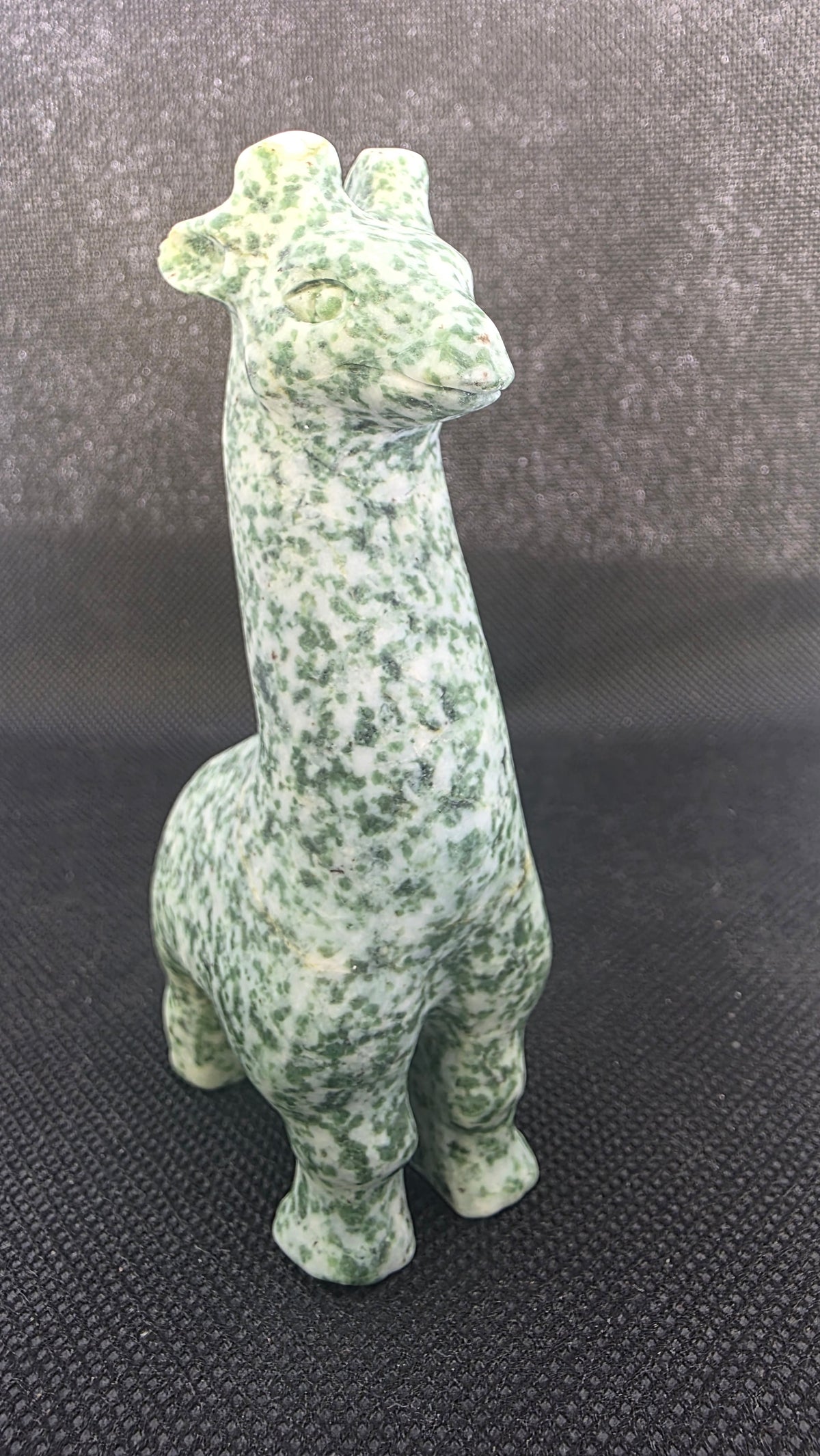 Hand-Carved Crystal Giraffes – Natural Gemstone Animal Totem