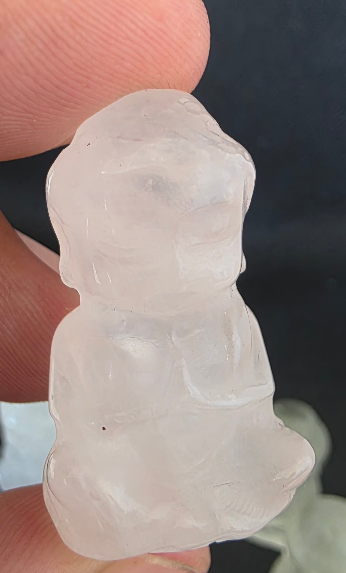 Mini Crystal Baby Buddha Statues (3cm)