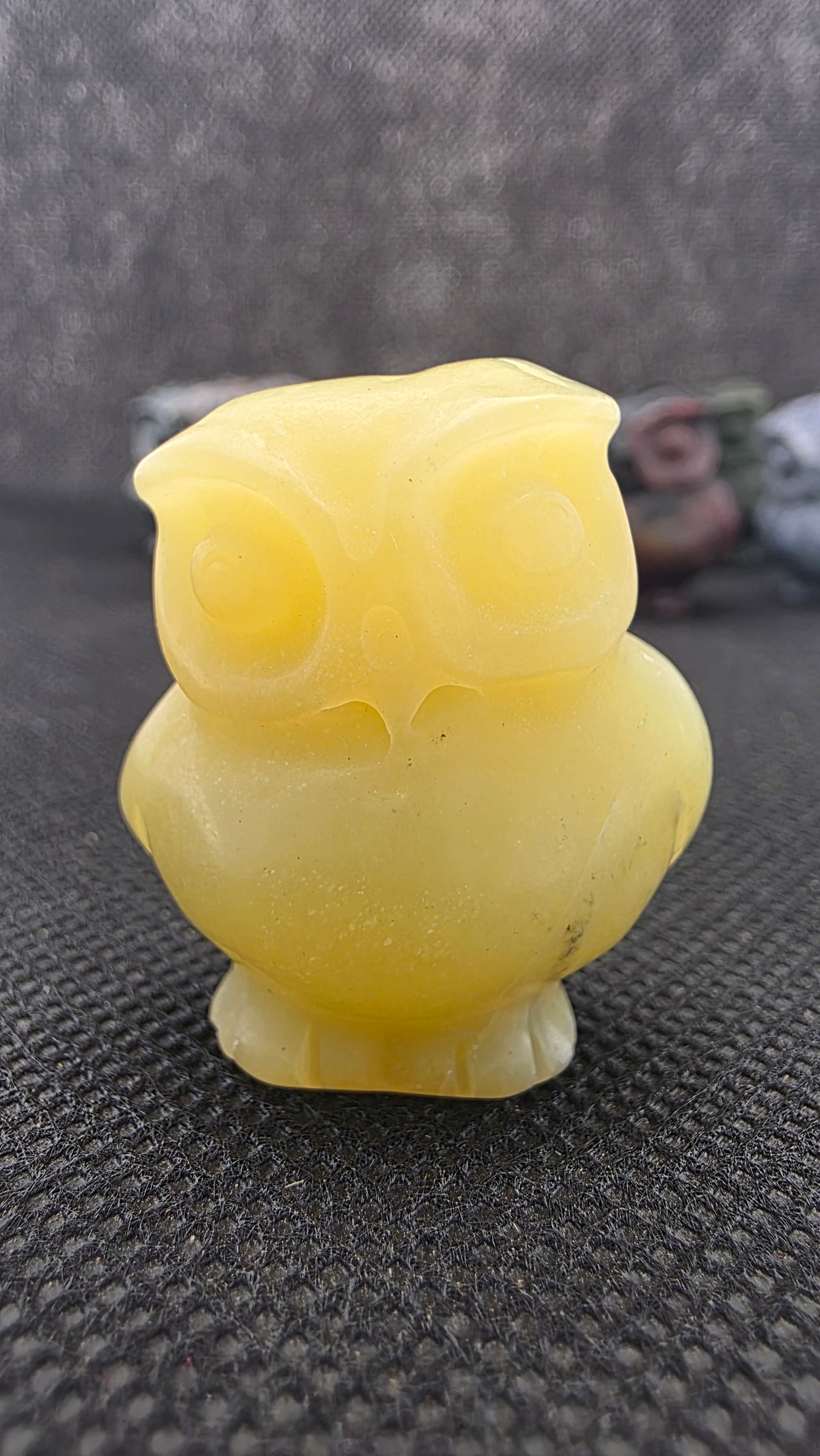 Mini Crystal Owl Carvings – 2.6cm Pocket Crystals