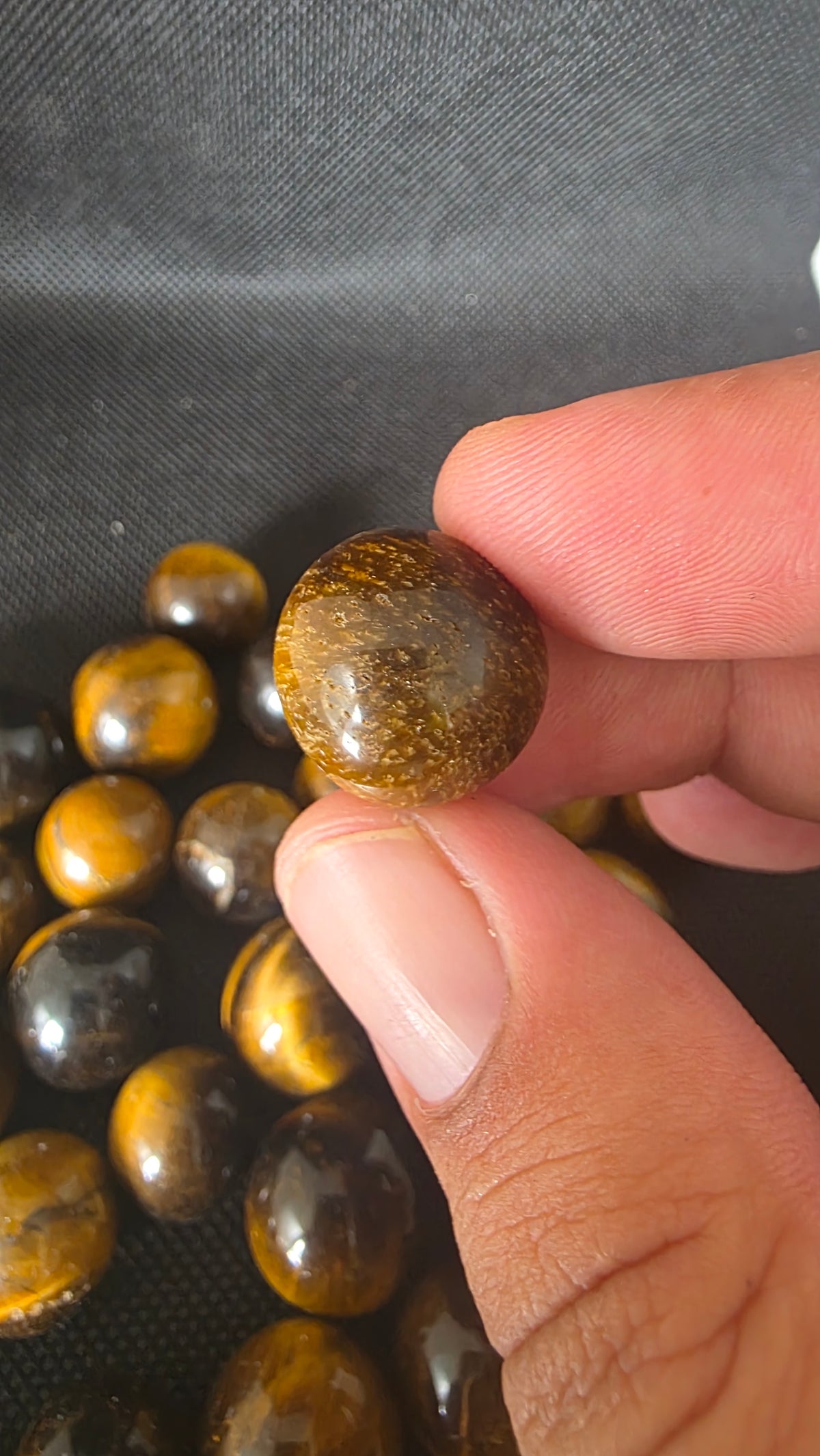 Mini Tiger's Eye Crystal Spheres (1.2cm – 1.5cm) – Intuitively Chosen