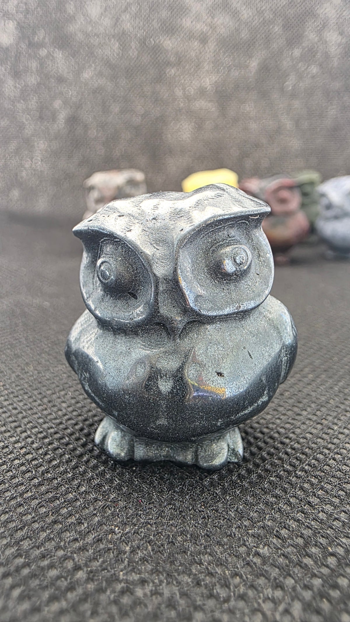 Mini Crystal Owl Carvings – 2.6cm Pocket Crystals