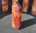Natural Fire Quartz Crystal Towers – Premium Hematoid Quartz Points