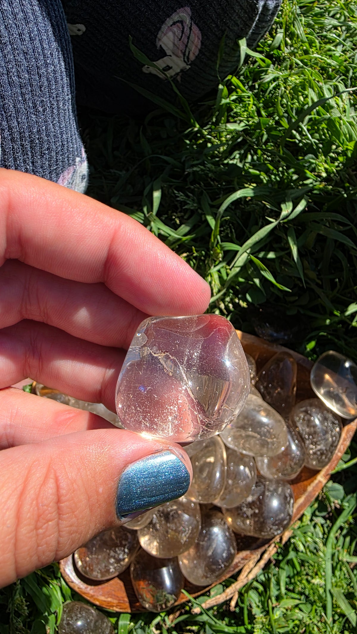 Natural Smokey Quartz Tumblestones (2.5–3.5cm) – Intuitively Chosen