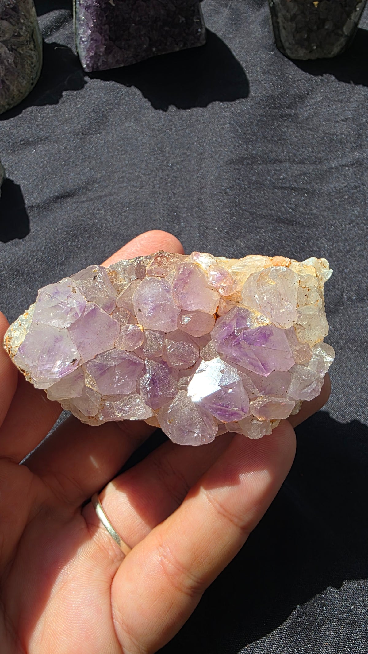 Natural Amethyst Cut Base Clusters - Choose Your Size