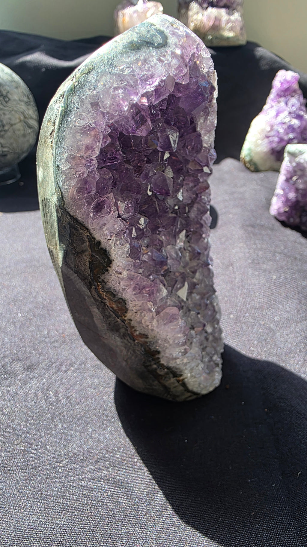 Natural Amethyst Cut Base Clusters - Choose Your Size