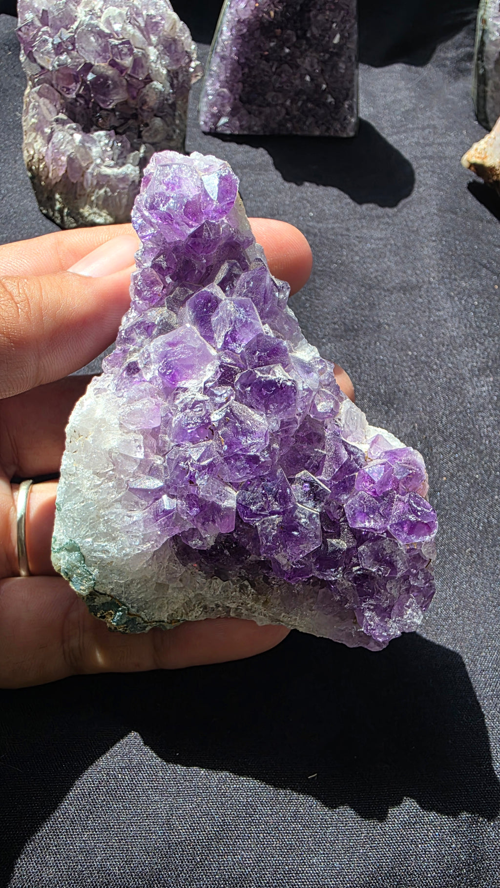 Natural Amethyst Cut Base Clusters - Choose Your Size