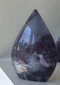 Natural Ocean Jasper Tear-drop Carving – Hand-Selected Pieces (small)