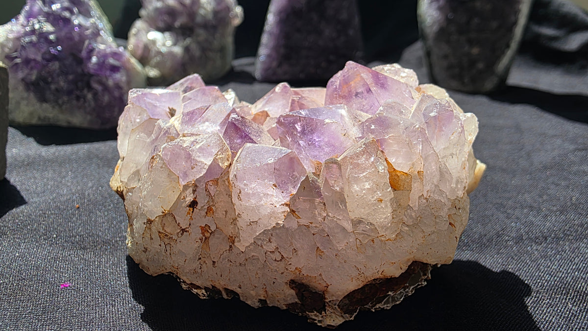 Natural Amethyst Cut Base Clusters - Choose Your Size