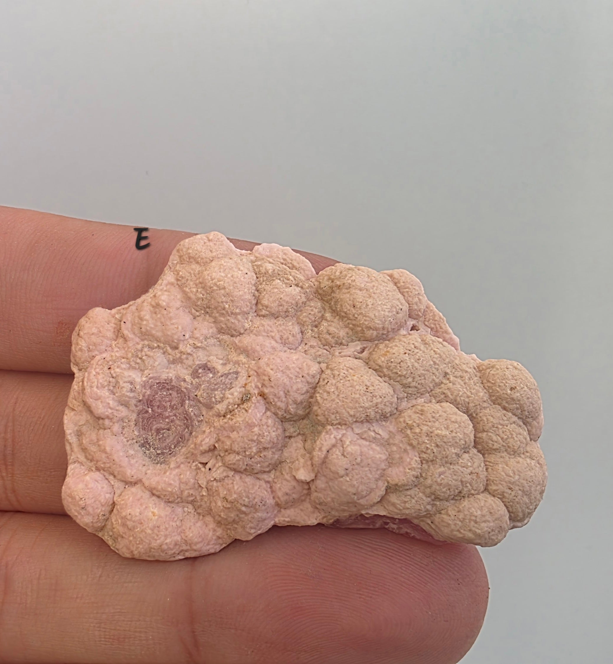 Rhodochrosite Slab from Capillitas Mine, Argentina – Half Polished Crystal Slice