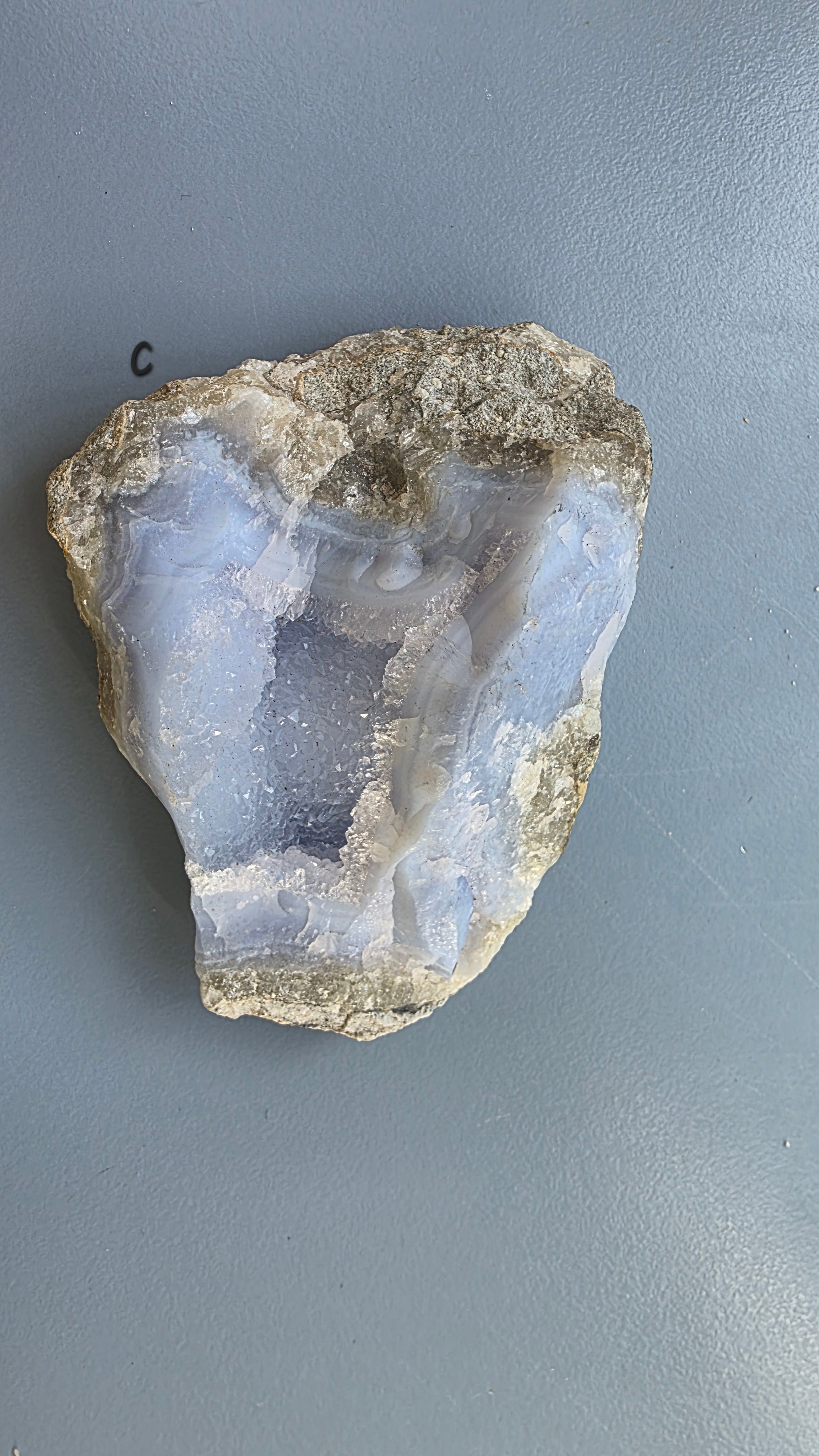 Raw Blue Lace Agate, South Africa
