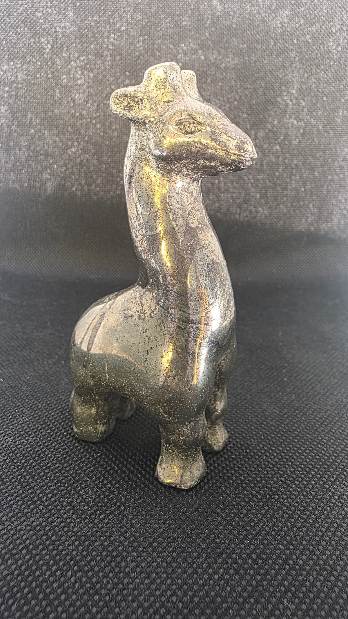 Hand-Carved Crystal Giraffes – Natural Gemstone Animal Totem