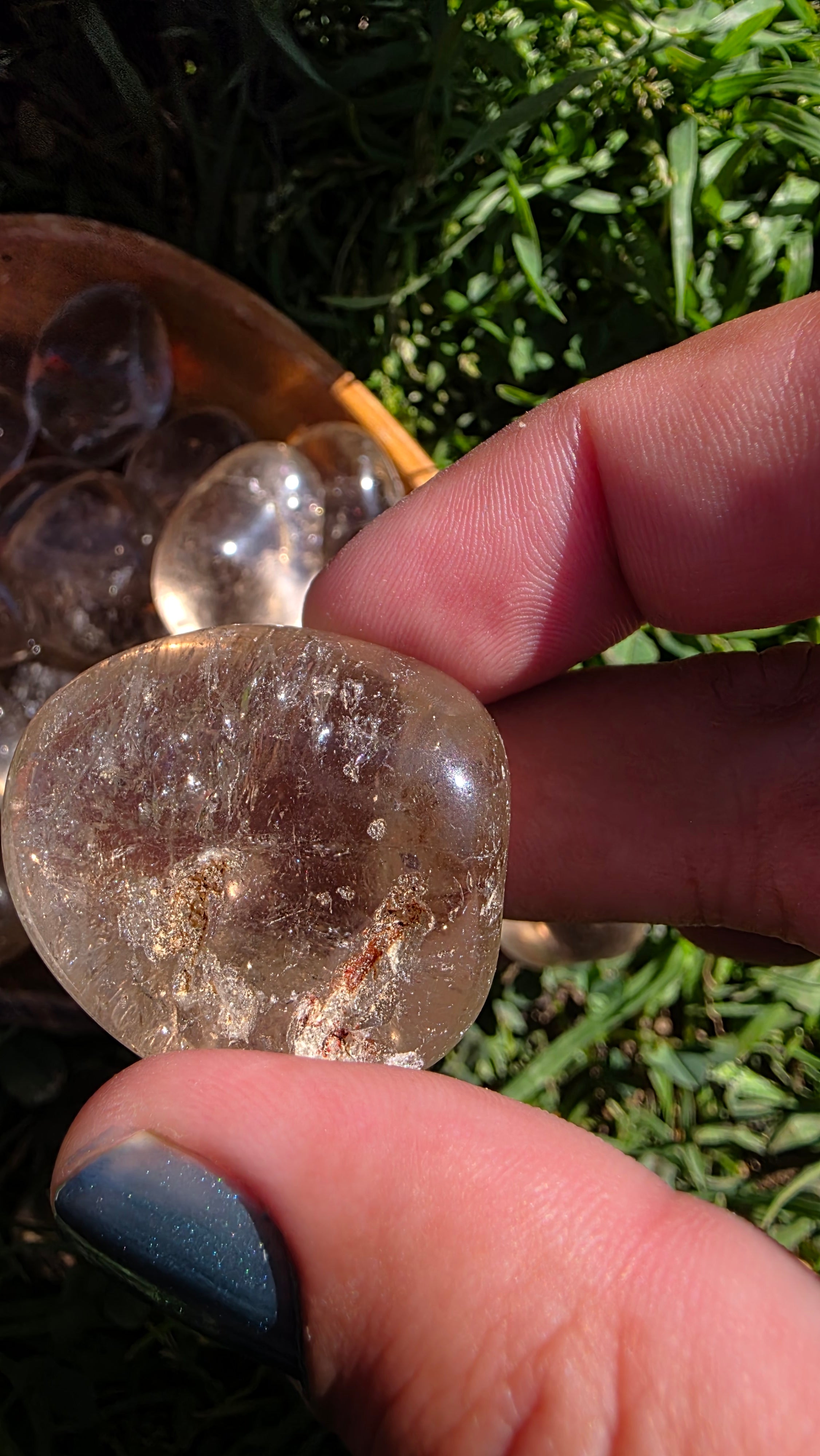 Natural Smokey Quartz Tumblestones (2.5–3.5cm) – Intuitively Chosen