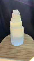 Selenite (Satin Spar) Tower – 10cm Crystal Point
